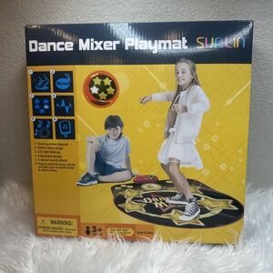$20 🌙 SUNLIN Dance Mat Rhythm Step Play Mat LED Music 35"x36" NEW